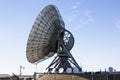 Satellite communications in Burum, the Netherlands Royalty Free Stock Photo
