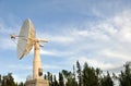 Satellite Communications Dish Royalty Free Stock Photo