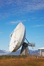 Satellite communications dish Royalty Free Stock Photo