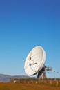 Satellite communications dish Royalty Free Stock Photo