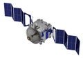 Satellite Deploys Solar Panels