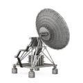 Satellite Dish Antenna Isolated Royalty Free Stock Photo