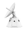 Satellite Dish Antenna Isolated Royalty Free Stock Photo