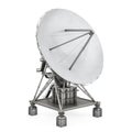 Satellite Dish Antenna Isolated Royalty Free Stock Photo