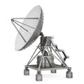 Satellite Dish Antenna Isolated Royalty Free Stock Photo