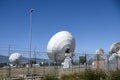 satellite dish repeater in the Fucino Space Center Italy