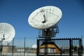 satellite dish repeater in the Fucino Space Center Italy