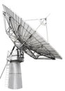 Large satellite dish parabolic antenna designed for transatlantic communication Royalty Free Stock Photo