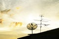 Satellite dish Royalty Free Stock Photo