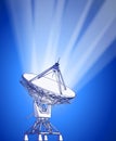 Satellite dishes antenna - doppler radar