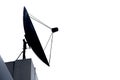 Satellite dishes communication technology network Royalty Free Stock Photo