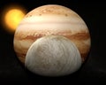 Satellite Europa, Jupiter's moon