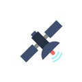 Satellite flat icon