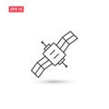 Satellite icon vector design isolated 8