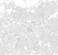 Satellite map of SÃÂ£o Paulo, Sao Paulo, it is the most populous city in Brazil. South America