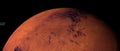 Satellite oribiting Mars. Shot from Space. Extremely detailed and realistic high resolution 3D illustration. Elements of this