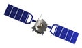 Satellite Over White Background