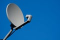 Satellite receiver dish Royalty Free Stock Photo