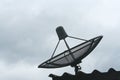 Satellite receiver dish Royalty Free Stock Photo