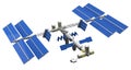 Satellite space station