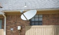 Satellite Television Dish Royalty Free Stock Photo