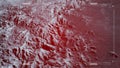 Satellite view of land, war operations, sci-fi, night vision with red hues. Military target. Drone flying over an area. Hud Royalty Free Stock Photo