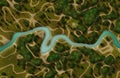 Satellite View Snapshot Royalty Free Stock Photo