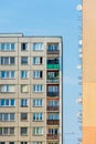 Satellites on block of flats building