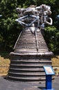 Satern F-1 Rocket Engine Royalty Free Stock Photo