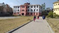 Sathya Sai Siksha Sadan - School in Tokha, Kathmandu, Nepal Royalty Free Stock Photo