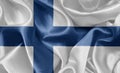 Satin flag finland