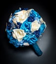 Satin flowers bouquet