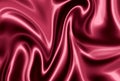 Satin silk background viva magenta color Royalty Free Stock Photo