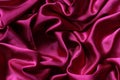 Satin or silk fabric, top view. material