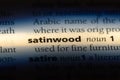 satinwood