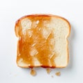 Satirical Commentary: Trapped Emotions Depicted On Toast With Honey Syrup