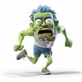 Satirical 3d Zombie Runner: A Caricatured Adventure