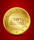 100% Satisfaction Guarantee Royalty Free Stock Photo