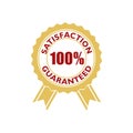 Satisfaction guarantee icon, sign, logo, button Royalty Free Stock Photo