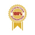 Satisfaction guarantee icon, sign, logo, button Royalty Free Stock Photo