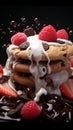 Satisfy your sweet cravings with a delectable mix of chocolate, strawberries, cookies, and cream