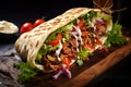 DÃ¶ner Kebab: Savory Turkish Delight in Pita or Flatbread