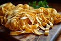 Satisfying Homemade pasta. Generate Ai Royalty Free Stock Photo