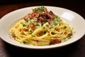 Satisfying Italian pasta. Generate Ai Royalty Free Stock Photo