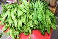 Sato local vegetables in southern Thailand.