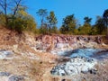 Satpura forest landscape india Royalty Free Stock Photo