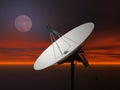 Sattelite Dish Royalty Free Stock Photo