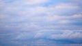 Clouds move through the sky during the day. A harbinger of rain. Timelapse