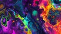 saturated colorful mad abstract background, random different shapes and objects, hallucinations of ancient shaman after