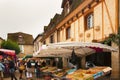 Saturday agricultures market Bretenoux France